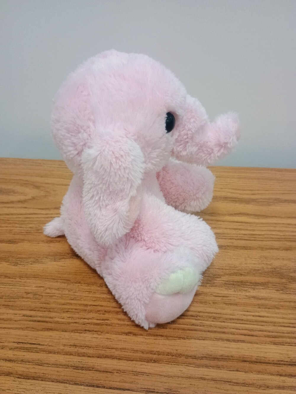 Aurora - 9" Lil Benny Phant, Light Pink Baby Elephant Lovey Beanie Soft  Plush - Picture 3 of 10